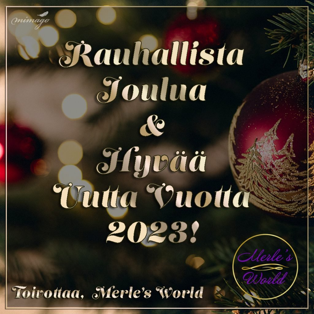 Digitaalinen joulukortti, Merles World, vuosi 2022